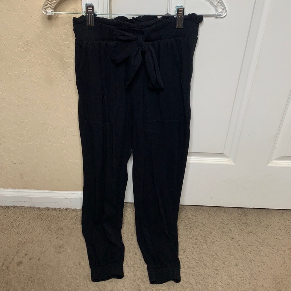 Black joggers